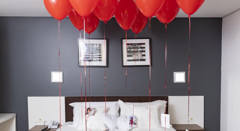 10 balões com fotos - Sibara Hotel